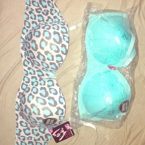 2 convertible padded bras